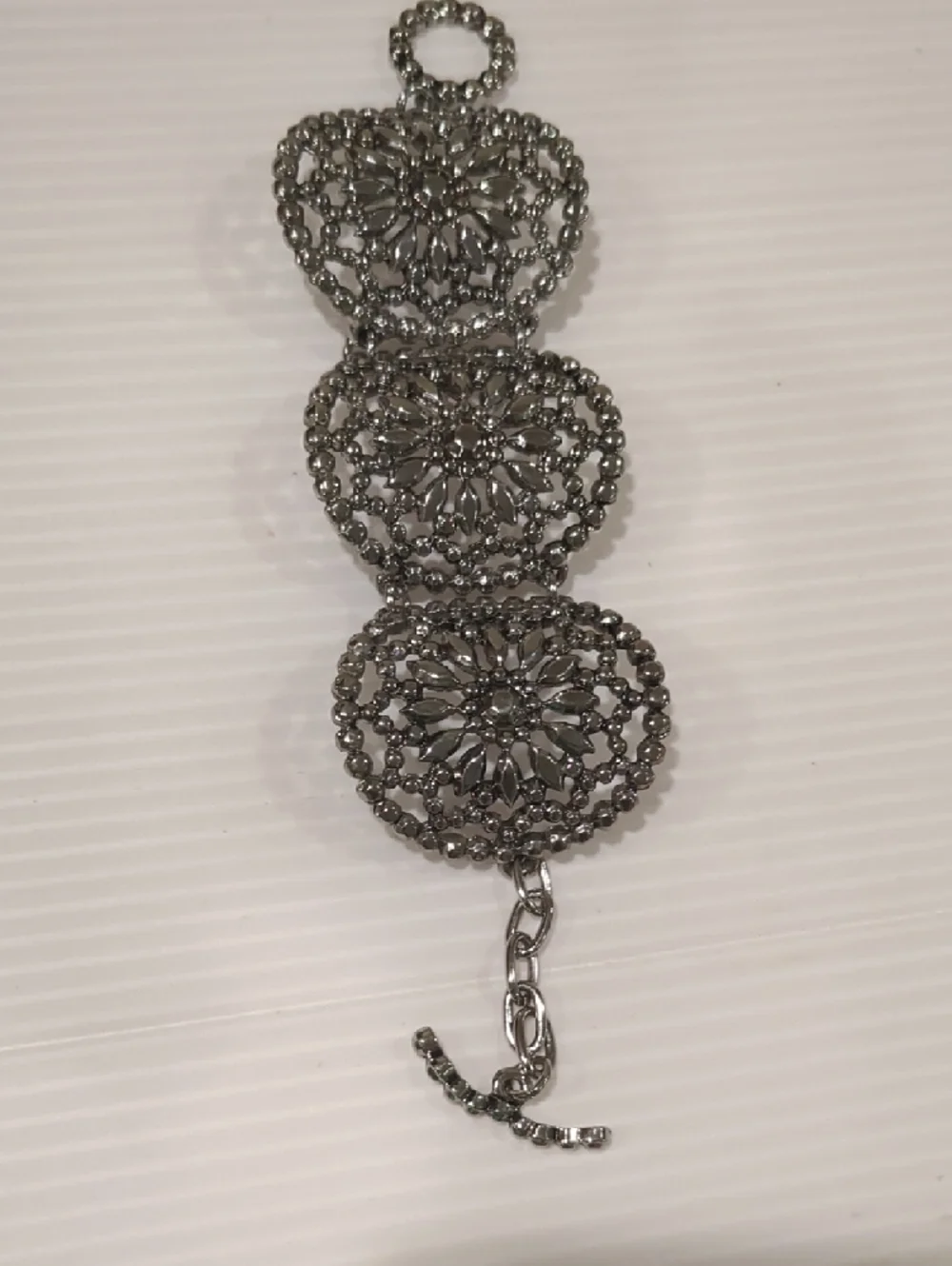 Filigree Cuff Bracelet - Statement Jewelry